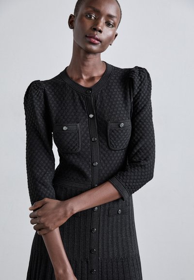 sandro TUILERIES - Robe pull - noir