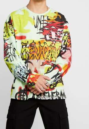 T-shirt à manches longues - neon yellow