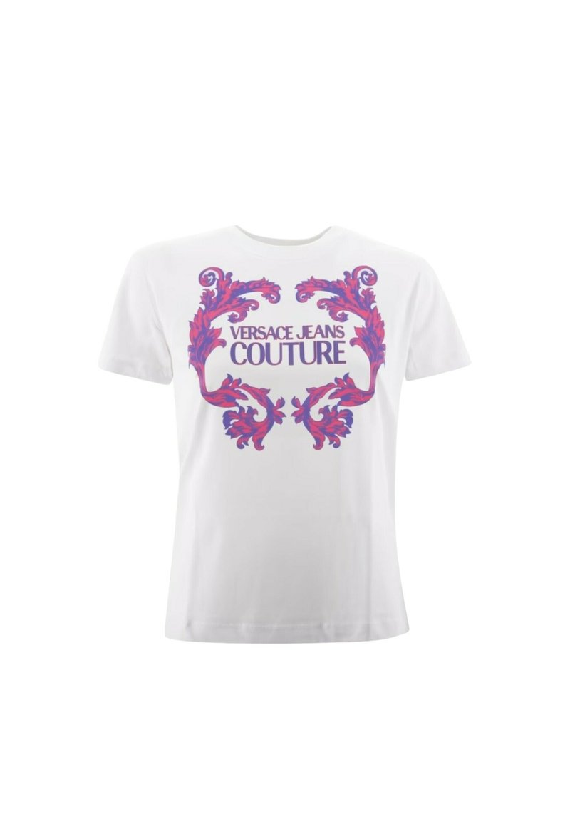 Versace Jeans Couture T-shirt print wit Versace Jeans Couture T-shirt print wit