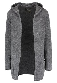 MST TERENCE JACKET - Strickjacke - dark grey melange