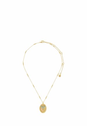 VIRGO ZODIAC  - Necklace - gold coloured light blue light pink
