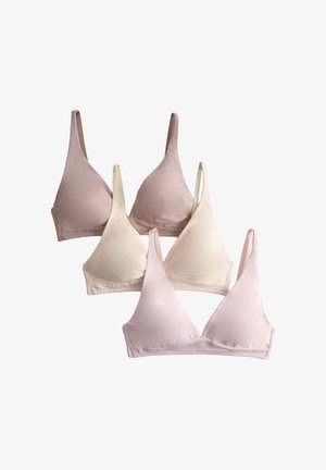 Marks & Spencer, 3 PACK RICH NON WIRED FULL CUP - Soutien-gorge triangle - oatmeal mix