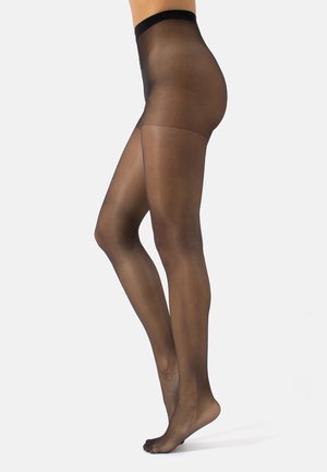 Calzitaly SHEER TIGHTS WITH COOLING EFFECT - 7 DEN - Rajstopy - black