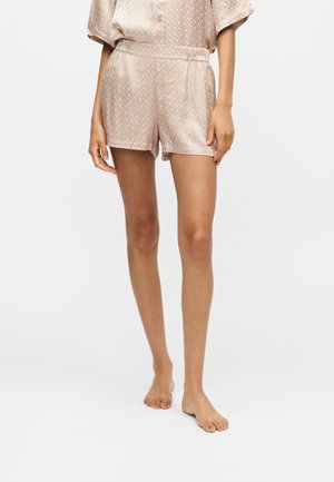 BOSS MONOGRAM - Nattøj bukser - light beige