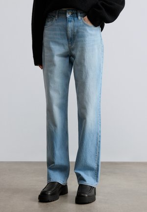 LAYLA - Sirgete säärtega teksad - denim light