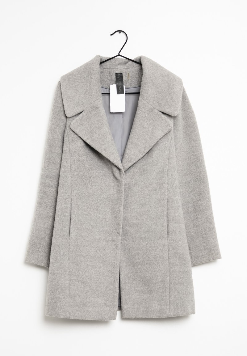 Norma Kamali Manteau court - grey