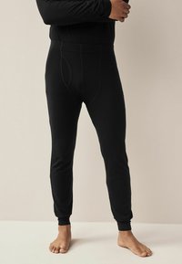 Next 2 PACK LIGHTWEIGHT THERMAL LONG JOHNS - Aluskiht - black