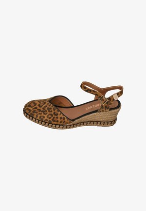 VERBENAS, VERBENAS DAMEN SANDALETTE MAGGIE LEO BRONZO - Ankle strap ballet pumps - bronzo