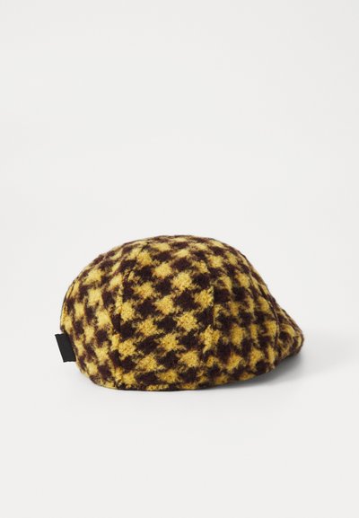 Borsalino BERRETTO PIATTO SFODERATO LOGO BANDIERINA - Gorro - yellow