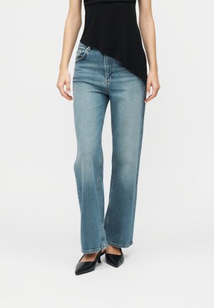 DANICA - Široké nohavice - starlo wash