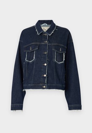 DESIGNERS REMIX MILES CUT JACKET - Jeansjacke - dark denim