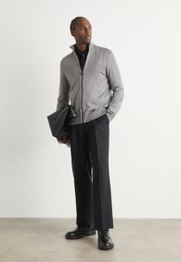 BOSS AVAC - Cardigan - light pastel grey