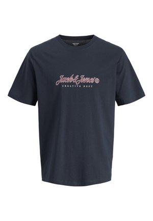 Jack & Jones, JORMONTAUK TYPE FRONT TEE - T-Shirt print - sky captain
