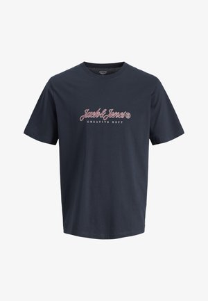 Jack & Jones, JORMONTAUK TYPE FRONT TEE - T-Shirt print - sky captain