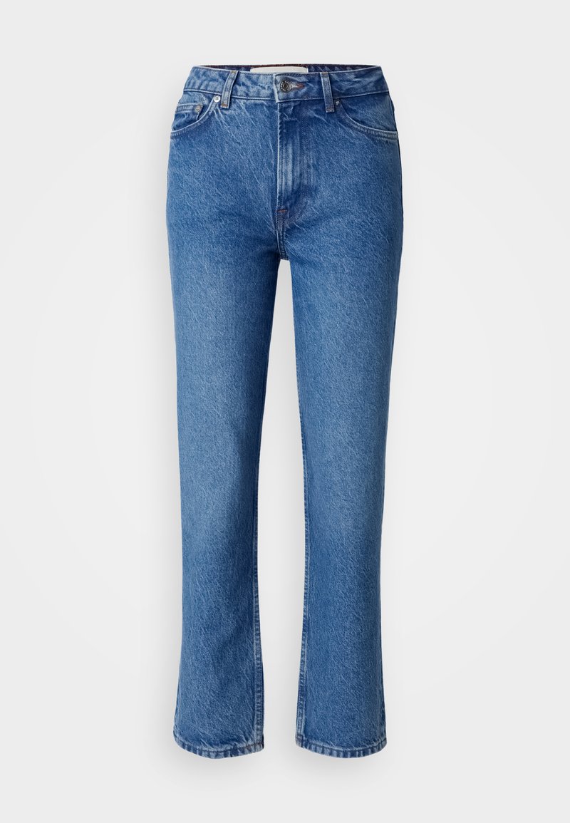 Samsøe Samsøe Straight leg jeans blauw