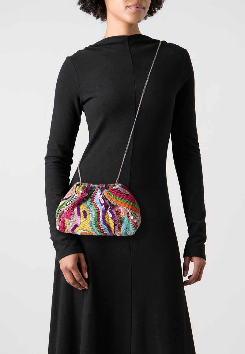 PARFOIS BAG BUCATINI - Τσάντα χιαστί - bright multicolor