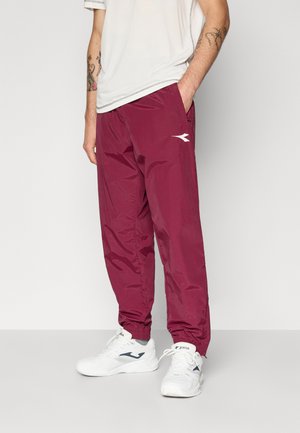TRACK PANTS ICON - Joggebukse - maroon banner