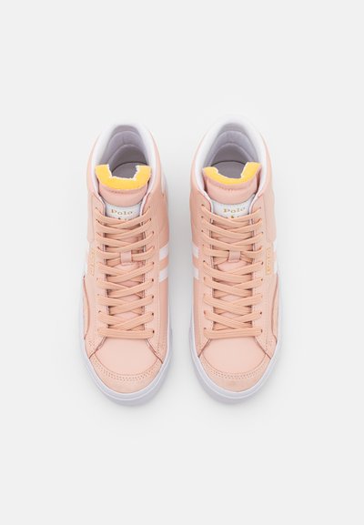Polo Ralph Lauren COURT VULC MID - Visoke tenisice - rose