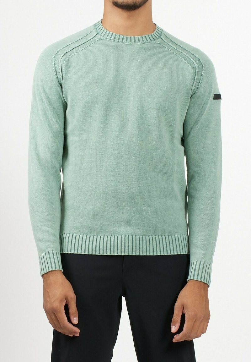 RRD Roberto Ricci Designs TECHNO WASH ROUND - Maglione - light green