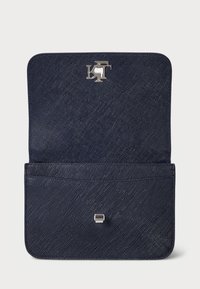 Lauren Ralph Lauren CROSSHATCH LEATHER MEDIUM SOPHEE BAG - Borsa a tracolla - navy