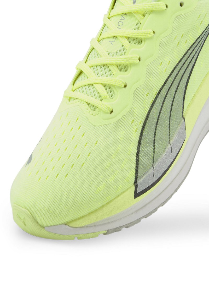 Damen Laufschuhe | Puma MAGNIFY NITRO WNS Laufschuh Neutral fizzy light-metallic silver/gelb - TG86208 Damen Laufschuhe | Puma MAGNIFY NITRO WNS Laufschuh Neutral fizzy light-metallic silver/gelb - TG86208