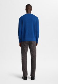 Selected Homme SLHHENNY RELAXED CREW NECK - Džemperis - limoges