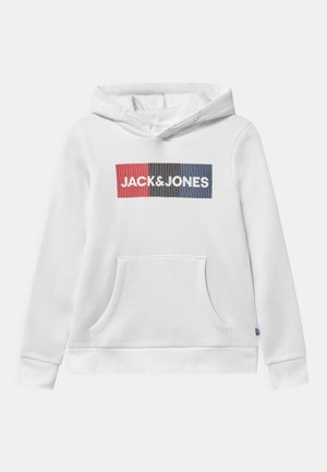 JJECORP LOGO HOOD - Hoodie - white