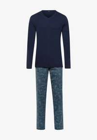 Non sélectionné, aqua paisley