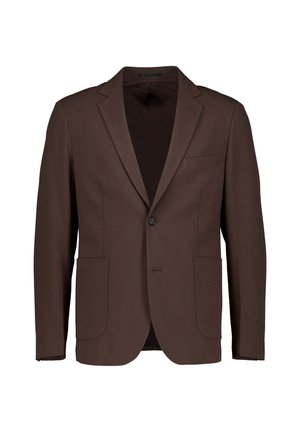 Lindbergh, SUPERFLEX RELAXED BLAZER - Pikkutakki - deep brown