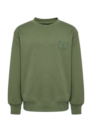Hummel HMLCLEAN  - Sweatshirt - olivine