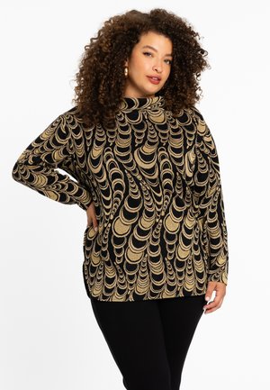 AVEC GRAPHIQUE - Bluse - black