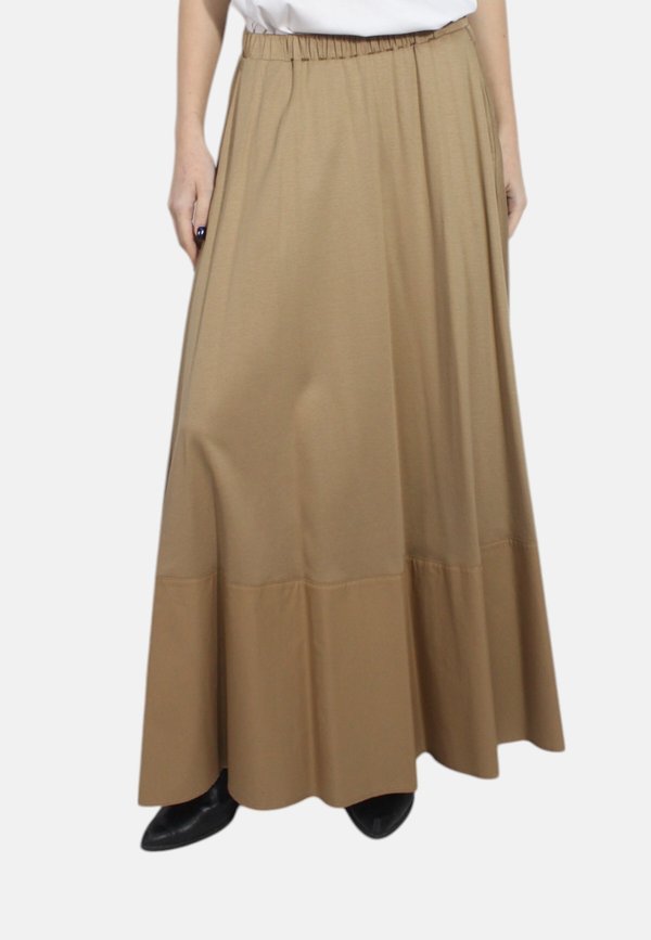 ROAL - Maxi skirt - camel