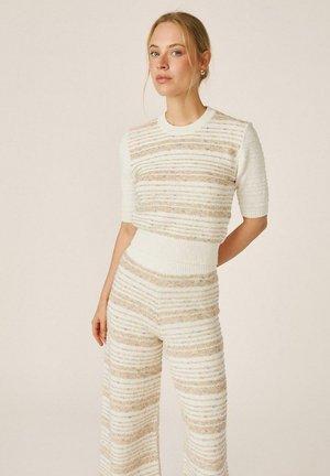 Alma en Pena, Camiseta estampada - beige