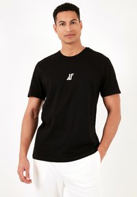 REGULAR FIT - Navadna majica - black