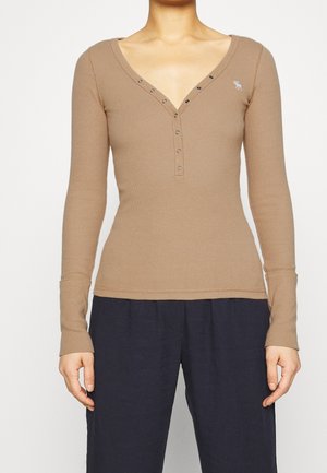 T-shirt à manches longues - beige