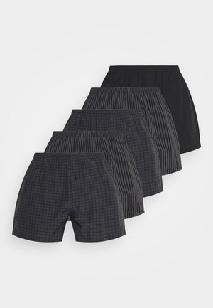 Pier One by Zalando 5 PACK - Boxershorts - black/dark grey