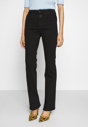 Relaxed fit jeans - black denim