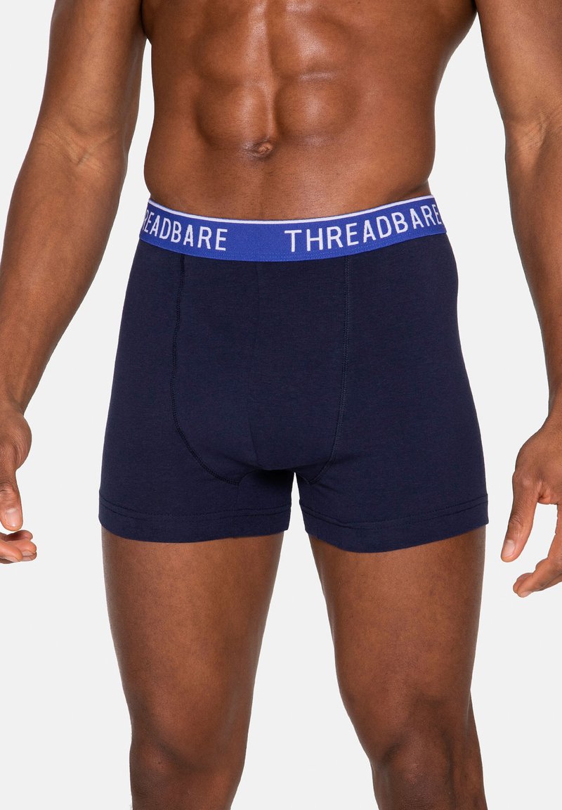 Threadbare pack of 3 Boxers navy / navy / cobalt/multicolor