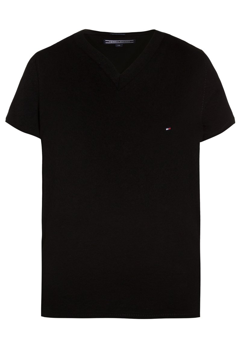 Tommy Hilfiger T-shirt basic zwart Tommy Hilfiger T-shirt basic zwart