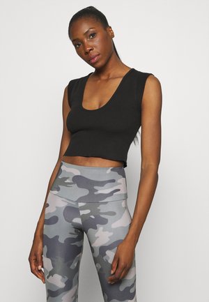 PERFECT DAY TANK - T-shirts med print - black