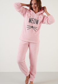 LELA REGULAR FIT - Komplet pidžame - pink