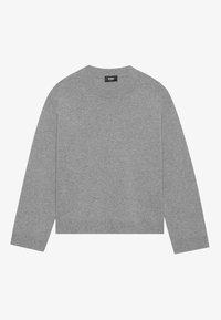 Unselected, mid grey melange