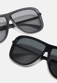 Urban Classics SUNGLASSES MILOS 2 PACK UNISEX - Akiniai nuo saulės - black/grey