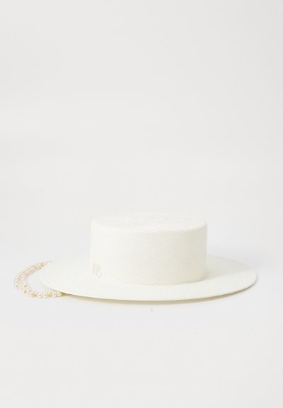 RUSLAN BAGINSKIY CHAIN BOATER HAT - Müts - white