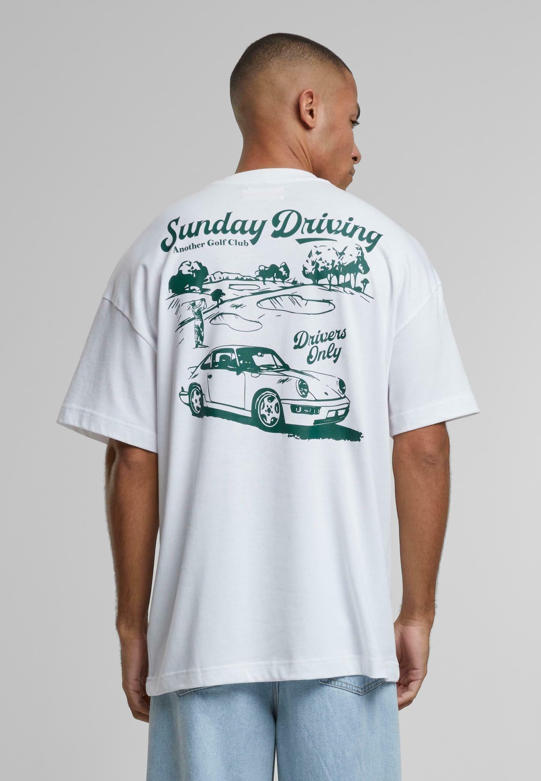 Another Cotton Lab SUNDAY DRIVING OVERSIZE - Print T-shirt