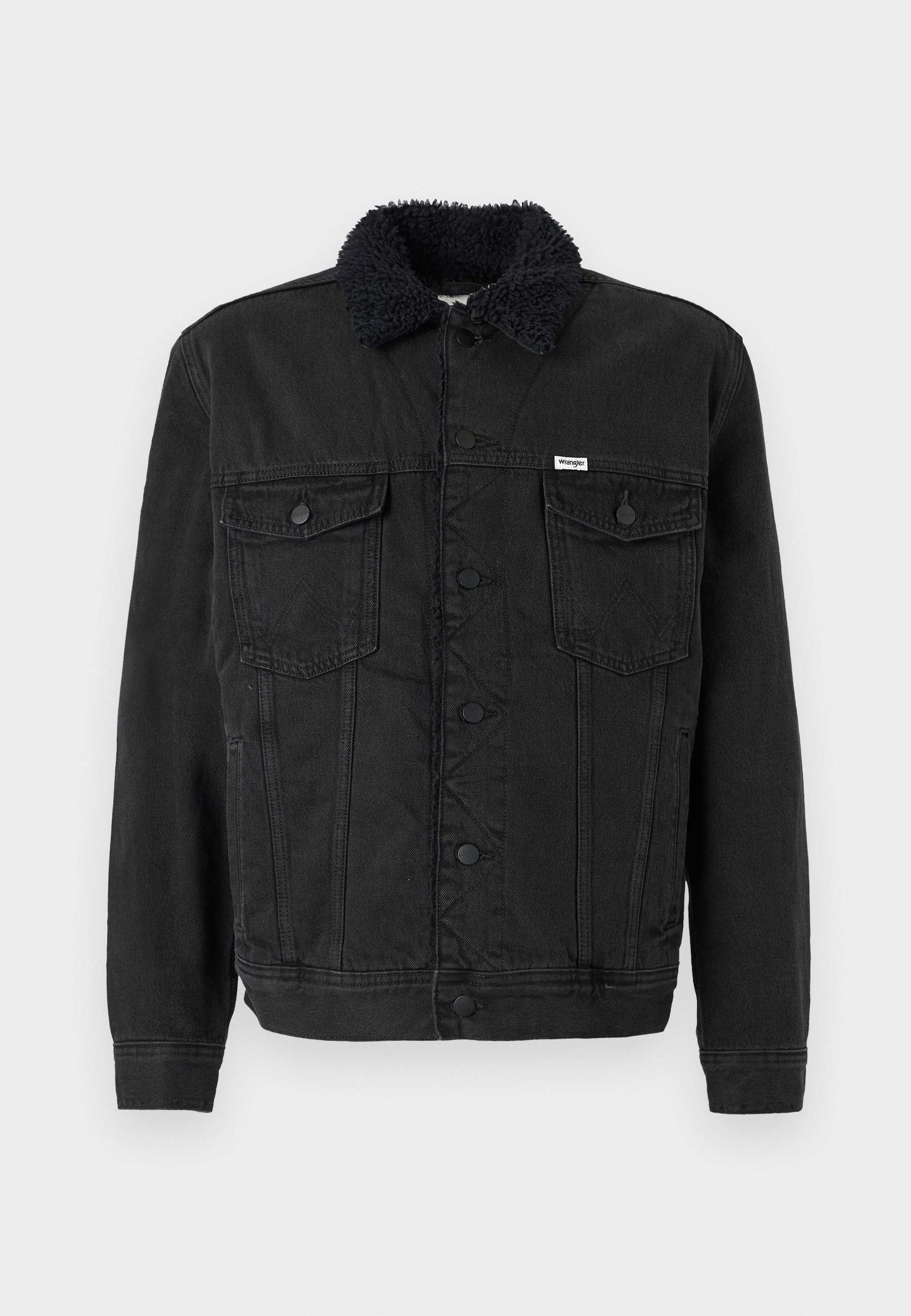 Wrangler CLASSIC JACKET - Denim jacket - orion/black - Zalando.co.uk