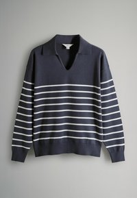 THE SET 2 PACK - Pulover - navy cream stripe  cream navy stripe