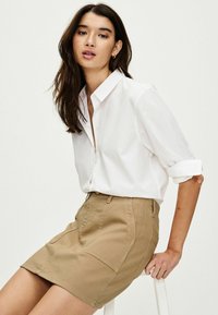 Next REGULAR FIT - A-lijn rok - sand