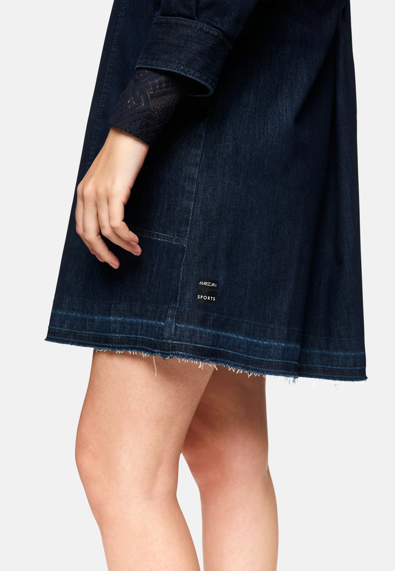 Marc Cain Denim dress - vintage indigo/coloured denim - Zalando