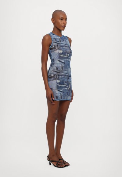 Ksubi STUDIO MINI DRESS - Koktélruha / Partiruha - blue